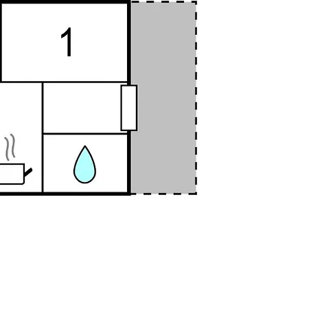 아파트 2 Bedroom Awesome In 로브란